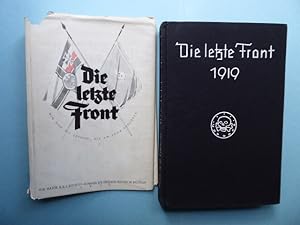 Die letzte Front. Geschichte der Eisernen Division im Baltikum 1919. Buchausstattung Hermann Schn...
