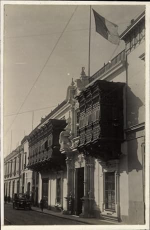 Foto Lima Peru, Ausländische Botschaft, um 1920