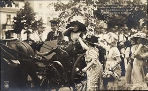 Ansichtskarte / Postkarte Potsdam, Margueritentag 1911, Prinz August Wilhelm, Alexandra Viktoria,...