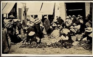 Foto Chile, Marktszene, um 1920