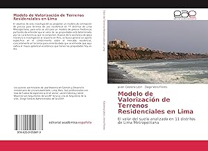 Bild des Verkufers fr Modelo de Valorizacin de Terrenos Residenciales en Lima zum Verkauf von moluna