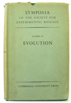 Evolution: Symposia of the Society for Experimental Biology, Number VII