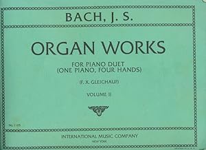 Seller image for Bach: Organ Works for Piano Duet (One Piano, Four Hands) Volume 2 for sale by CorgiPack