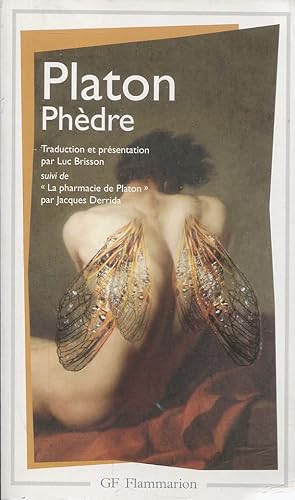 Imagen del vendedor de Phdre - Traduction et prsentation par Luc Brisson - Suivi de "La pharmacie de Platon de Jacques Derrida" a la venta por Bloody Bulga
