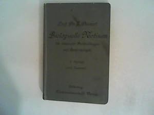 Bild des Verkufers fr Biologische Notizen. fr botanische Beobachtungen auf Spaziergngen zum Verkauf von ANTIQUARIAT FRDEBUCH Inh.Michael Simon