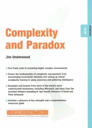 Immagine del venditore per Complexity and Paradox venduto da GreatBookPrices