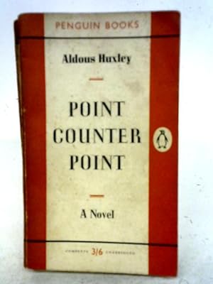 Imagen del vendedor de Point Counter Point: A Novel a la venta por World of Rare Books