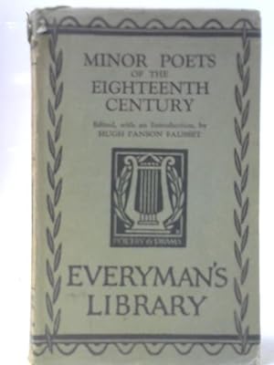 Seller image for Minor Poets of the Eighteenth Century for sale by World of Rare Books