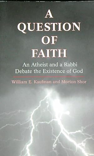 Imagen del vendedor de A question of faith a la venta por Librodifaccia