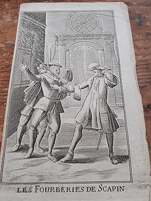 gravures sur les comédies de molière