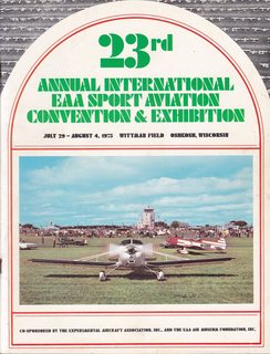 23rd Annual International EAA Sport Aviation Convention & Exhibition July 29-August 4, 1975 Wittm...