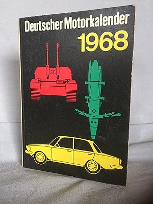 Deutscher Motorkalender 1968 Buch