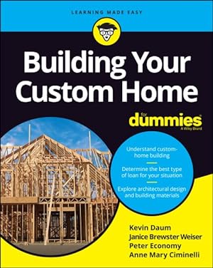 Bild des Verkufers fr Building Your Custom Home for Dummies zum Verkauf von GreatBookPrices