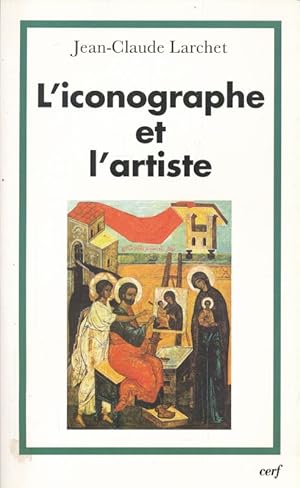 Image du vendeur pour L'Iconographe et les artistes mis en vente par LIBRAIRIE GIL-ARTGIL SARL