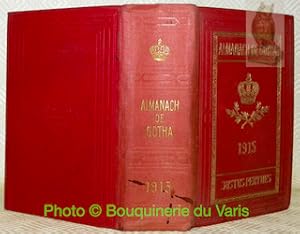 Bild des Verkufers fr Almanach de Gotha. Annuaire gnalogique, diplomatique et statistique 1915. zum Verkauf von Bouquinerie du Varis