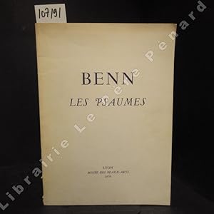 Immagine del venditore per Benn. Les psaumes. venduto da Librairie-Bouquinerie Le Pre Pnard