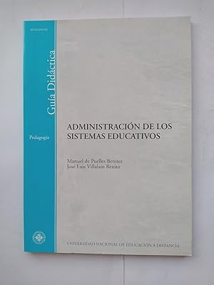 Seller image for ADMINISTRACIN DE LOS SISTEMAS EDUCATIVOS. PEDAGOGA. for sale by TraperaDeKlaus