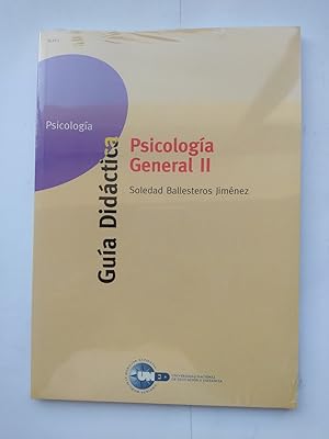 Seller image for PSICOLOGIA GENERAL II. GUIA DIDACTICA. UNED. NUEVO. for sale by TraperaDeKlaus