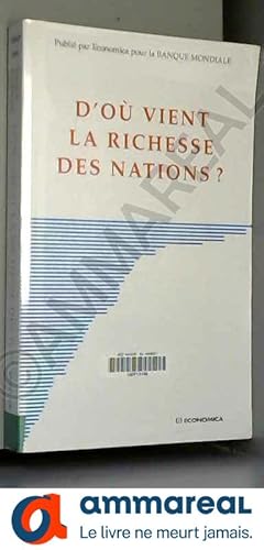 Seller image for D'o vient la richesse des nations ? for sale by Ammareal