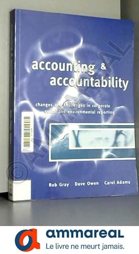 Imagen del vendedor de Accounting Accountability a la venta por Ammareal