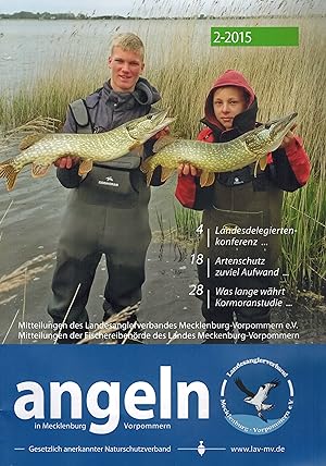 angeln in Mecklenburg-Vorpommern Jahr 2015 Heft 1 bis 4 (4 Hefte)