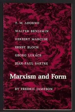 Marxism and Form: Twentieth-Century Dialectical Theories of Literature