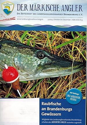 Der Märkische Angler 2013 Hefte 1 und 3, 4 (3 Hefte)