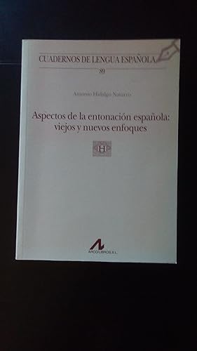 Imagen del vendedor de ASPECTOS DE LA ENTONACION ESPAÑOLA: VIEJOS Y NUEVOS ENFOQUES a la venta por Libreria Bibliomania