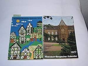 Bild des Verkufers fr Rheinisch-Bergischer Kalender. 2 Bnde: 1976+1977 zum Verkauf von Der-Philo-soph