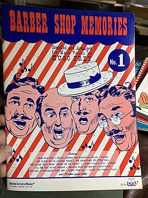 Seller image for barber shop memories no.1 for sale by A.C. Daniel's Collectable Books