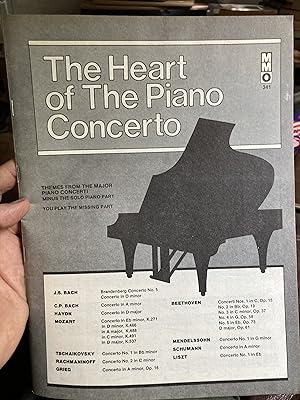 Seller image for the heart of the piano concerto for sale by A.C. Daniel's Collectable Books
