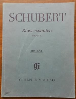 Immagine del venditore per Franz Schubert Klaviersonaten Band II venduto da Vintagestan Books