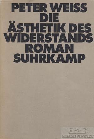 Bild des Verkufers fr Die sthetik des Widerstands Roman zum Verkauf von Leipziger Antiquariat