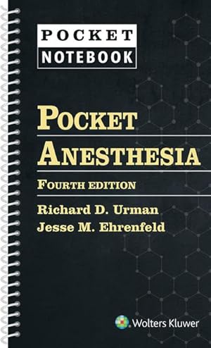 Bild des Verkufers fr Pocket Anesthesia zum Verkauf von AHA-BUCH GmbH