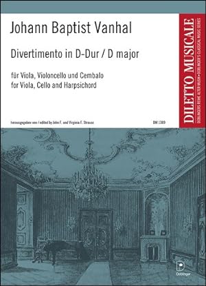 Bild des Verkufers fr Divertimento D-Dur fr Viola, Violoncello und Cembalo Stimmen zum Verkauf von moluna