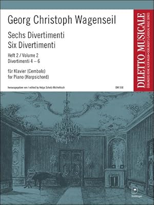 Bild des Verkufers fr 6 Divertimenti Band 2 (Nr.4-6) fr Cembalo (Klavier) zum Verkauf von moluna