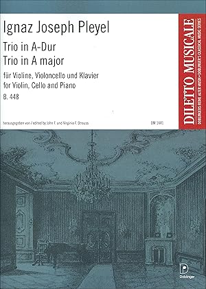 Bild des Verkufers fr Trio A-Dur B.448 fr Violine, Violoncello und Klavier Partitur und Stimmen zum Verkauf von moluna