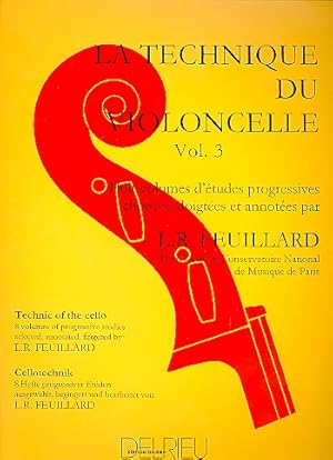 Bild des Verk�ufers f�r La technique du violoncelle vol.3 zum Verkauf von moluna