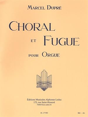 Bild des Verkufers fr Choral et Fugue op.57 pour orgue zum Verkauf von moluna