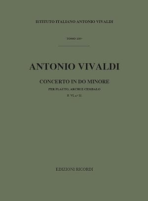 Seller image for Concerto do minore RV441 F.VI:11 per flauto e archi partitura for sale by moluna
