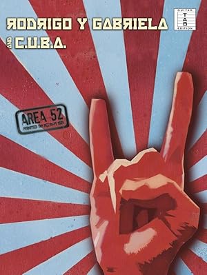 Bild des Verkufers fr Rodrigo and Gabriela and C.U.B.A: Area 52 songbook guitar/tab/rockscore zum Verkauf von moluna