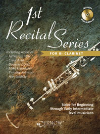 Bild des Verkufers fr First Recital Series (+CD) for clarinet, solos for beginning through early intermediate level musicians zum Verkauf von moluna