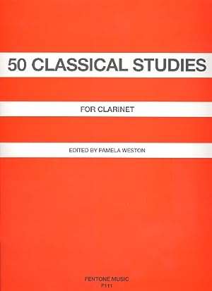 Imagen del vendedor de 50 classical Studies for clarinet a la venta por moluna