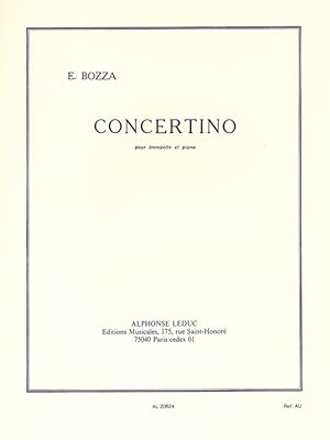 Bild des Verk�ufers f�r Concertino pour trompette en ut et piano zum Verkauf von moluna