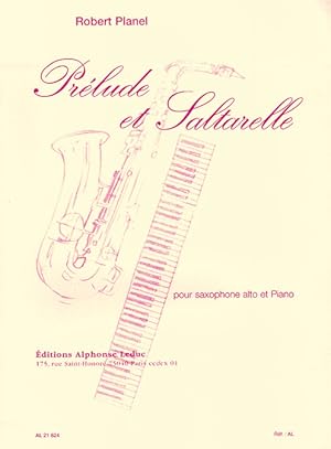 Bild des Verk�ufers f�r Pr�lude et saltarelle pour saxophone alto et piano zum Verkauf von moluna