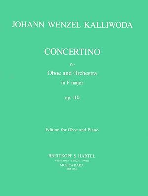 Bild des Verkufers fr Concertino F-Dur op.110 fr Oboe und Orchester fr Oboe und Klavier zum Verkauf von moluna