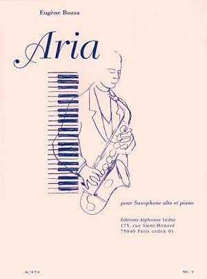 Seller image for Aria pour saxophone alto et piano for sale by moluna