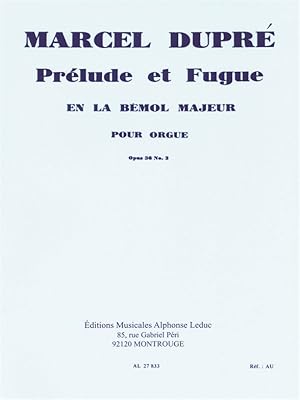 Bild des Verkufers fr Prelude et fugue la bemol majeur op.36 no.2 pour orgue zum Verkauf von moluna