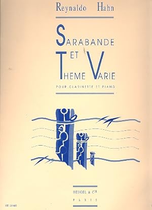 Image du vendeur pour Sarabande et Thme vari pour clarinette et piano mis en vente par moluna