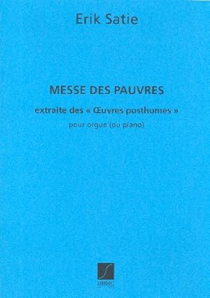 Seller image for Messe des pauvres pour orgue (piano) for sale by moluna